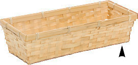 Bamboo and Straw Bread Basket