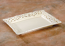 Oblong Lacy Candy Dish #7/6177