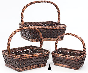 Oval Footed Basket