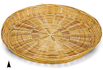 Round Bamboo Tray 